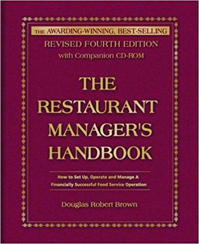 The Restaurant Manager's Handbook - cover
