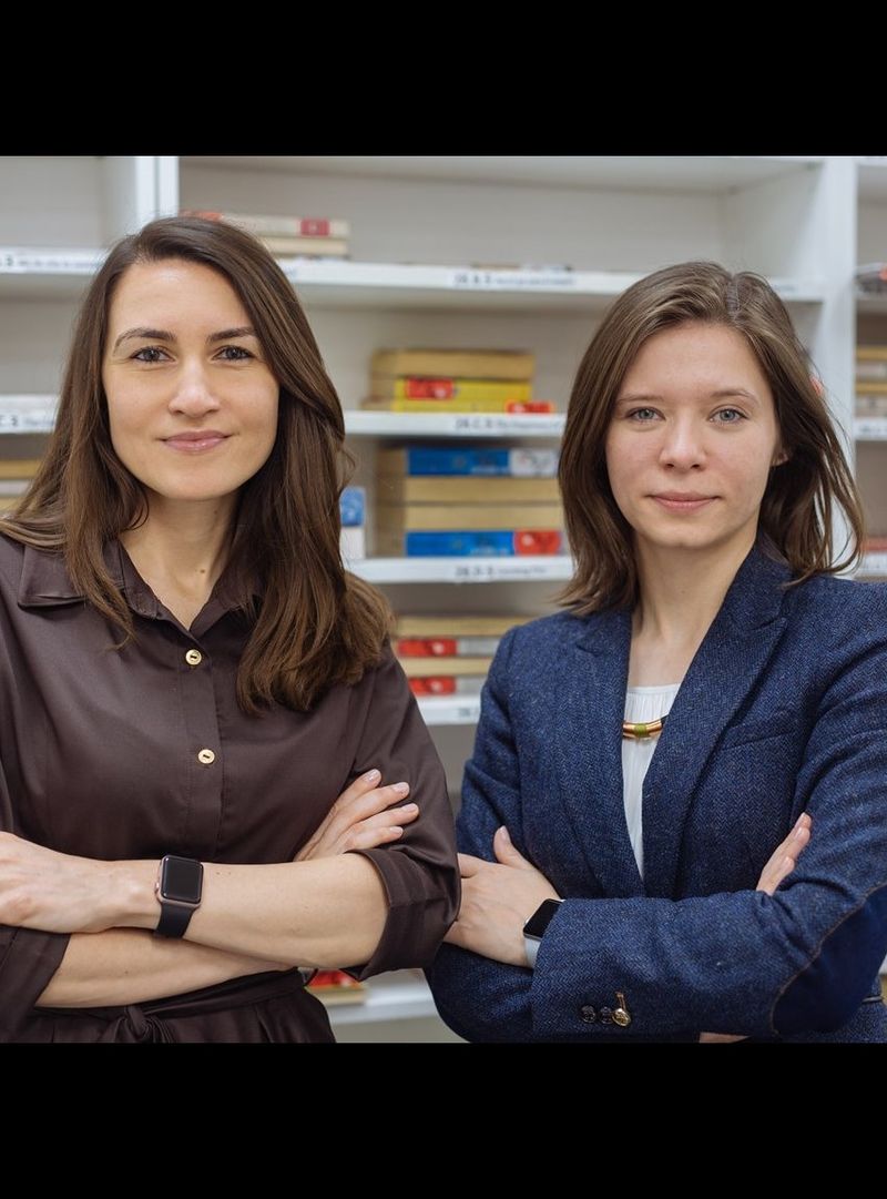 Alexandra Stroe and Iulia Ghita