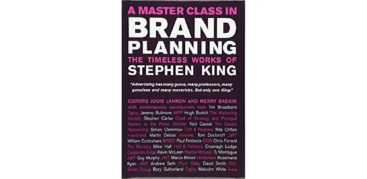 A Master Class in Brand Planning: The Timeless Works of Stephen King