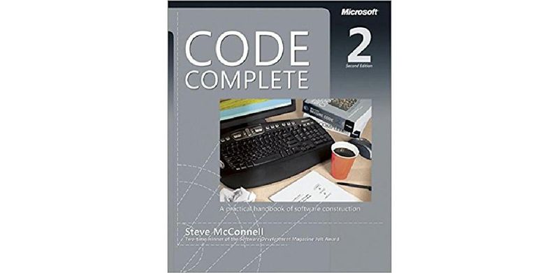 Code Complete: A Practical Handbook of Software Construction - cover