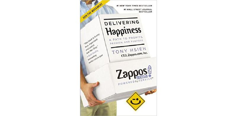 Delivering Happiness: A Path to Profits, Passion, and Purpose - cover