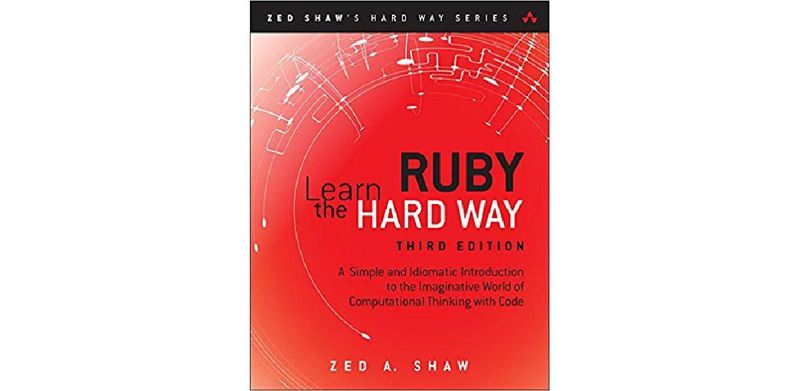 Learn Ruby the Hard Way: A Simple and Idiomatic Introduction to the Imaginative World Of Computational Thinking with Code - cover