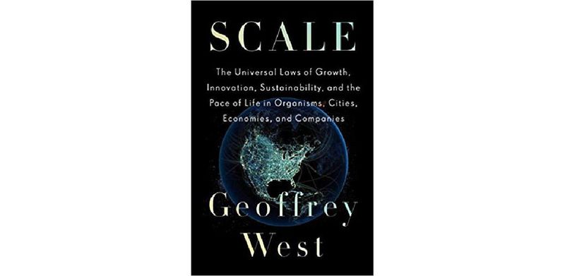 Scale: The Universal Laws of Growth, Innovation, Sustainability, and the Pace of Life in Organisms, Cities, Economies, and Companies - cover