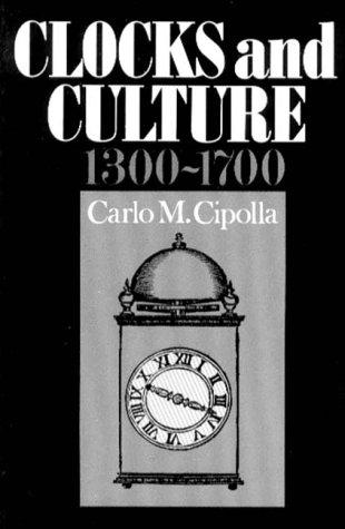 Clocks and Culture, 1300-1700 - cover