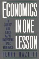 Economics in One Lesson - cover