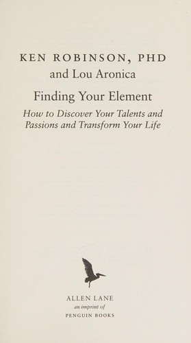 Finding Your Element - cover