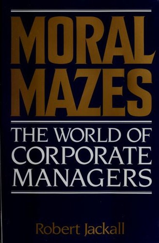 Moral Mazes - cover
