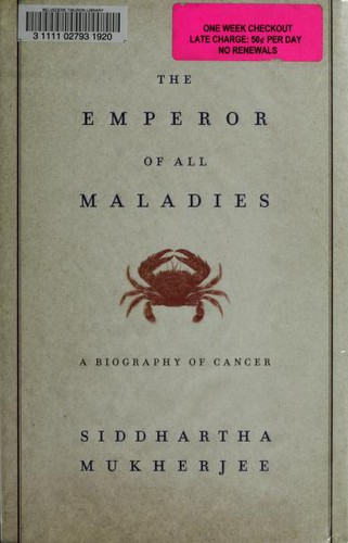 The Emperor of All Maladies - cover