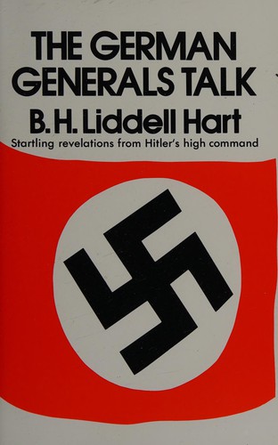The German Generals Talk - cover
