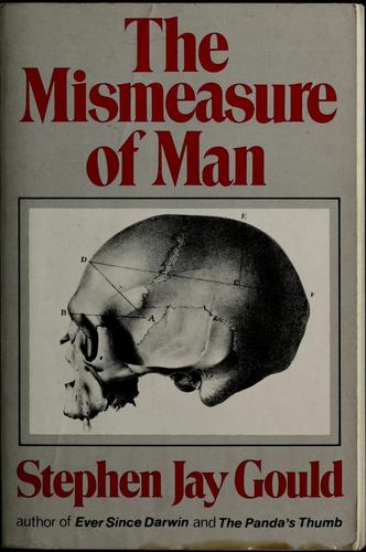 The Mismeasure of Man - cover