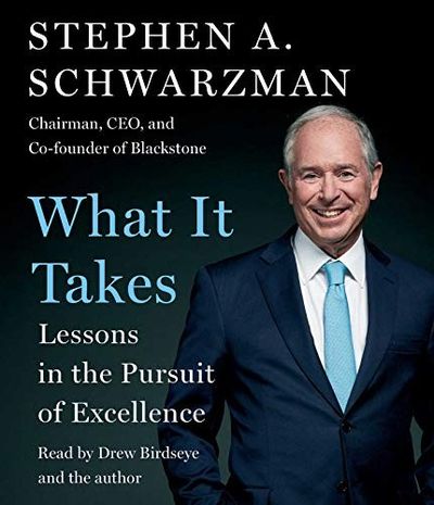 What It Takes: Lessons in the Pursuit of Excellence - cover